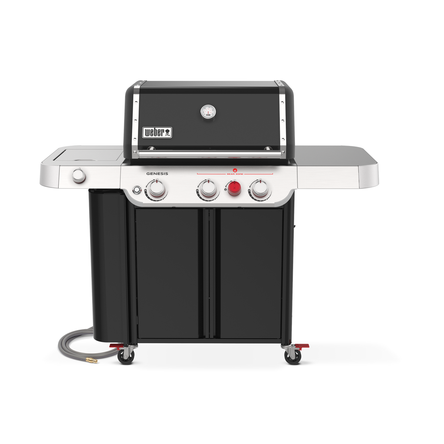 Weber Genesis SP-E-335 BBQ with Stainless Steel Grill Gates and Side Burner