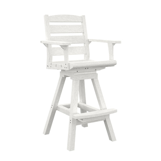 CR Plastics C312 Napa Swivel Pub Arm Chair