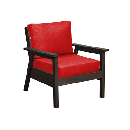 CR Plastics Tofino Club Chair with Cushions