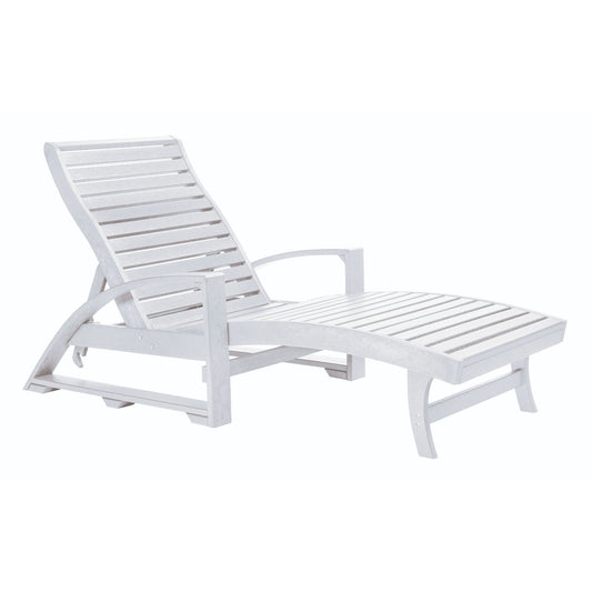 CR Plastics L38 Chaise Lounge (with hidden wheels)