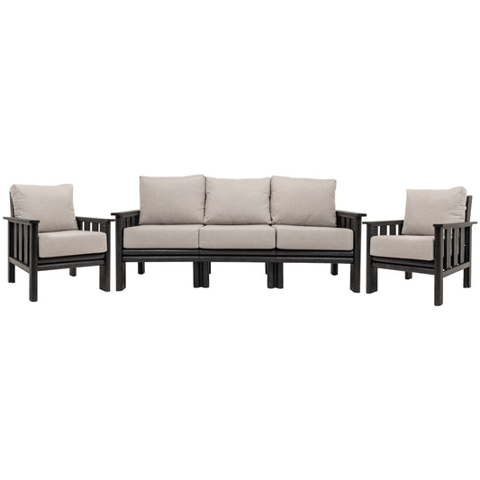 CR Plastics Stratford Sofa with Chairs Set
