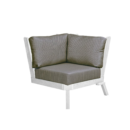 CR Plastics Tofino Sectional Corner with Cushions