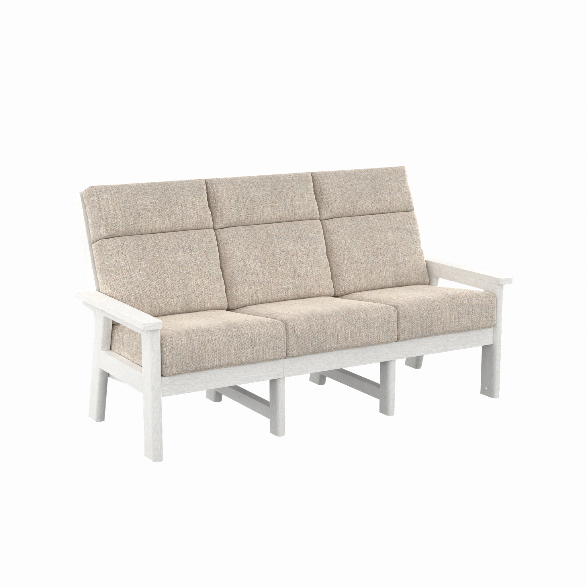 CR Plastic DSF293 Charleston High Back Sofa – Sun Country Patio