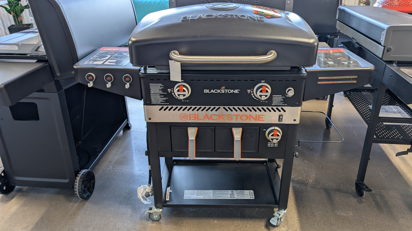 28" Cooking Station Griddle w/ Air Fryer & Warming Drawer