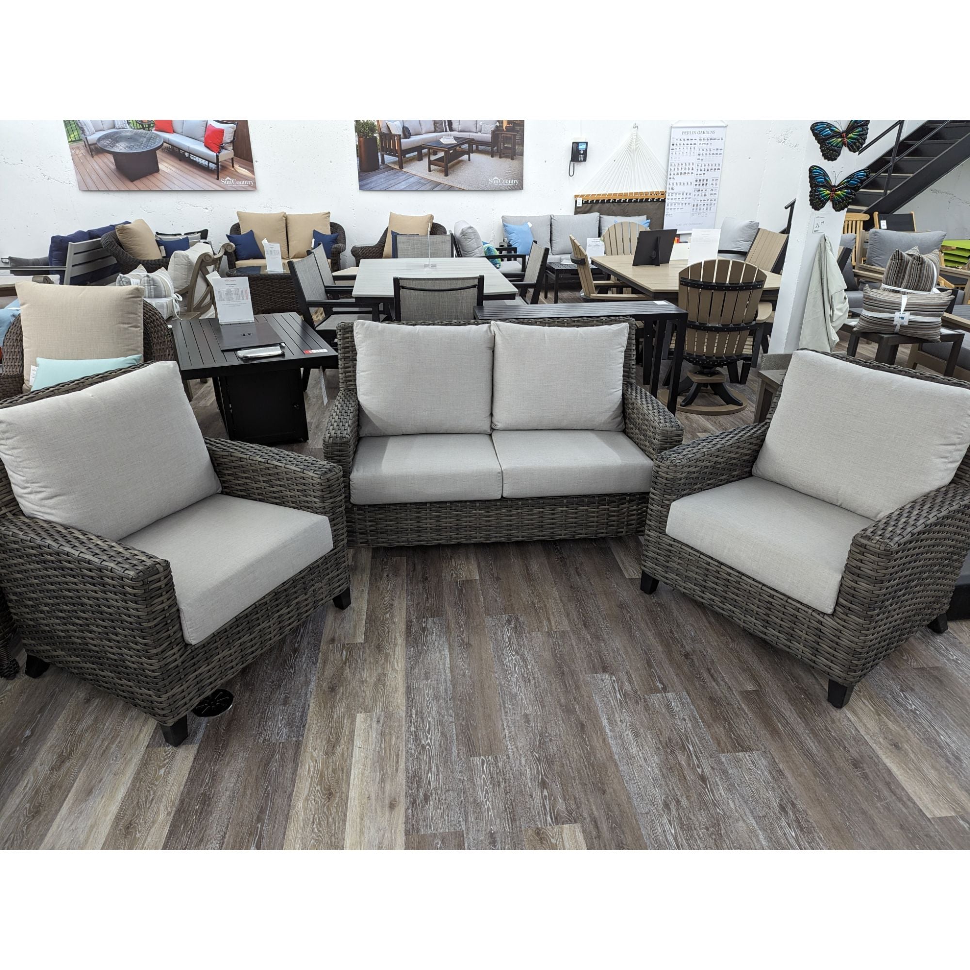 Sedona Deep Seating Set Sun Country Patio Furniture