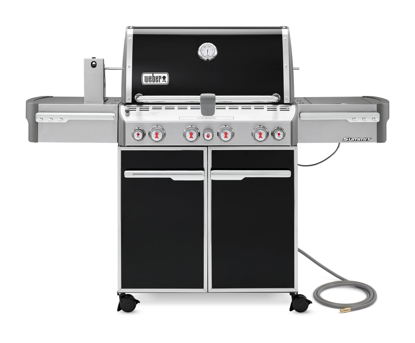 Weber Summit E-470 BBQ with Stainless Steel Cooking Grill Grates
