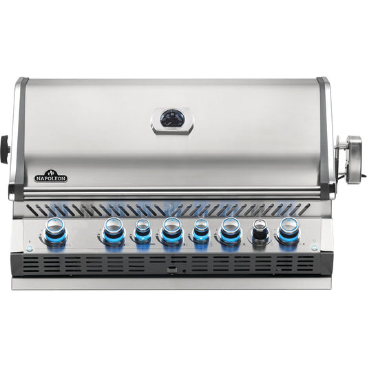 Napoleon Prestige PRO 665 Built-In BBQ with Infrared Rear Burner BIPRO665RB-3