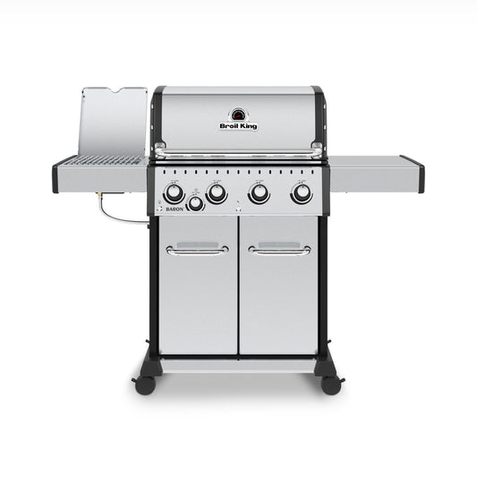 Broil King BARON S440 PRO IR BBQ with Infrared Side Burner