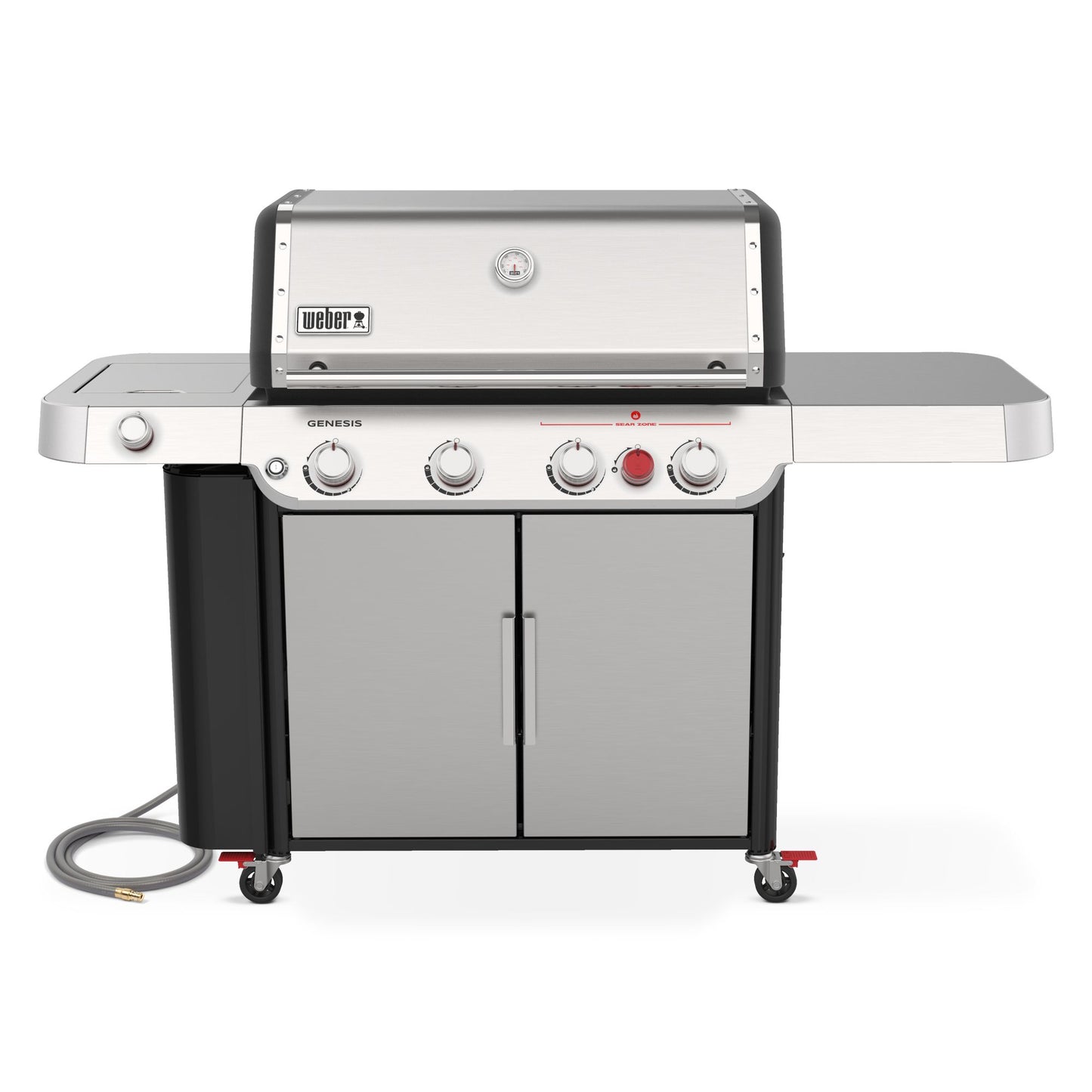 Weber Genesis S-435 Gas Grill with Side Burner and Sear Zone