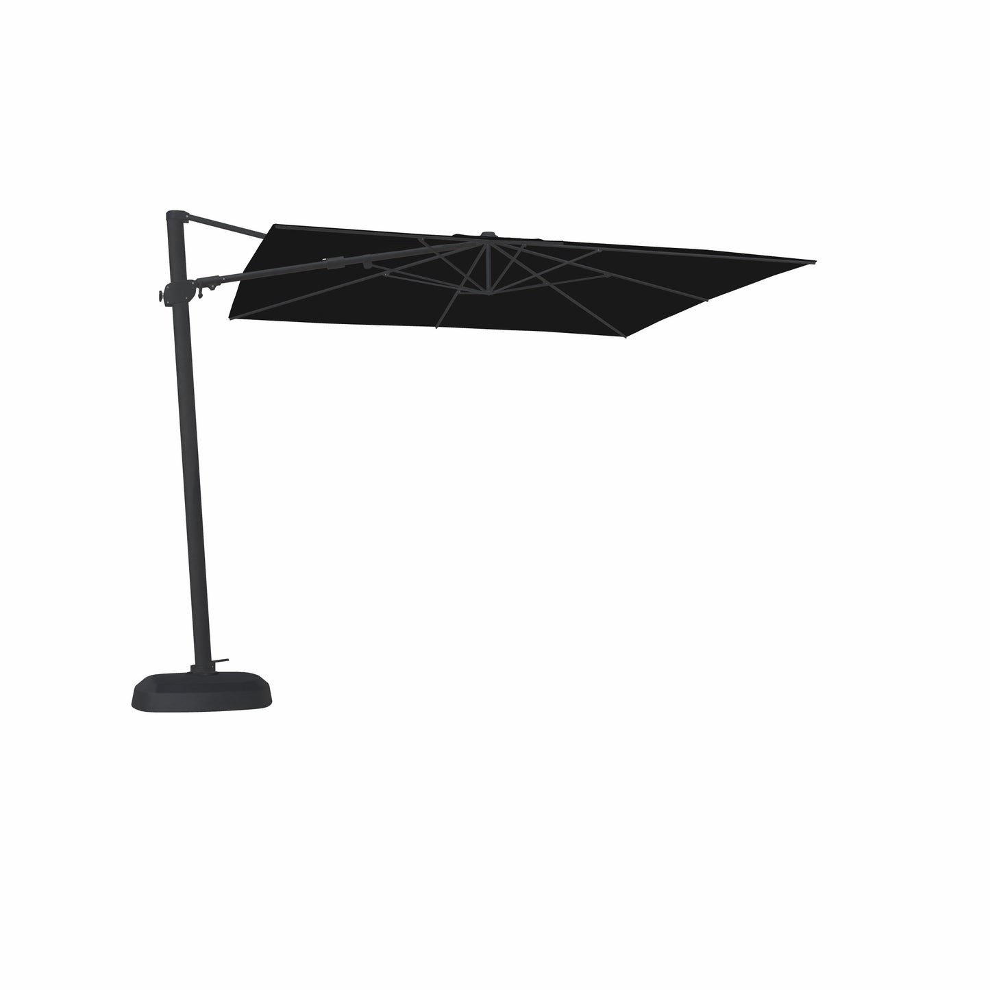 Treasure Garden AG25 - 10' Square Cantilever Umbrella