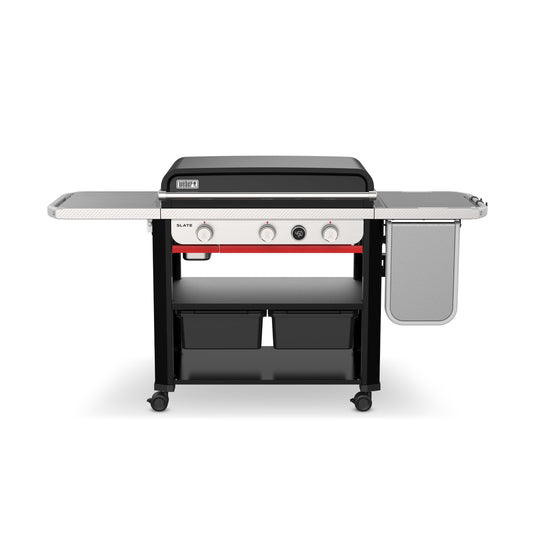 Weber Slate 30" Griddle with Extendable Side Table