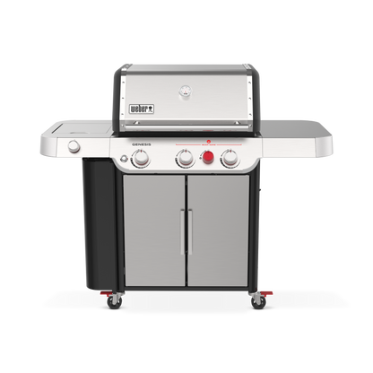 Weber Genesis SP-S-335 BBQ with Stainless Steel Grill Grates and Side Burner