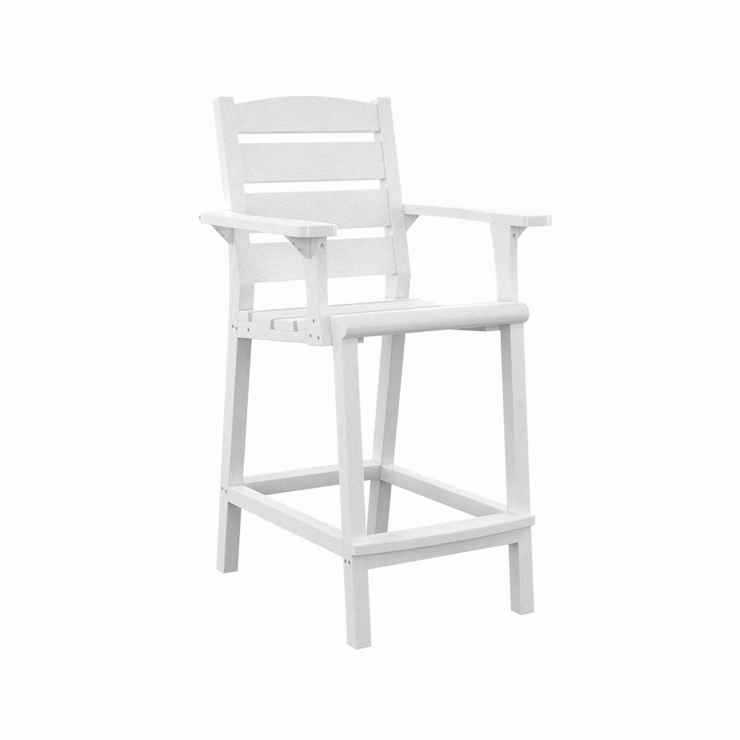 CR Plastics C313C Napa Counter Arm Chair