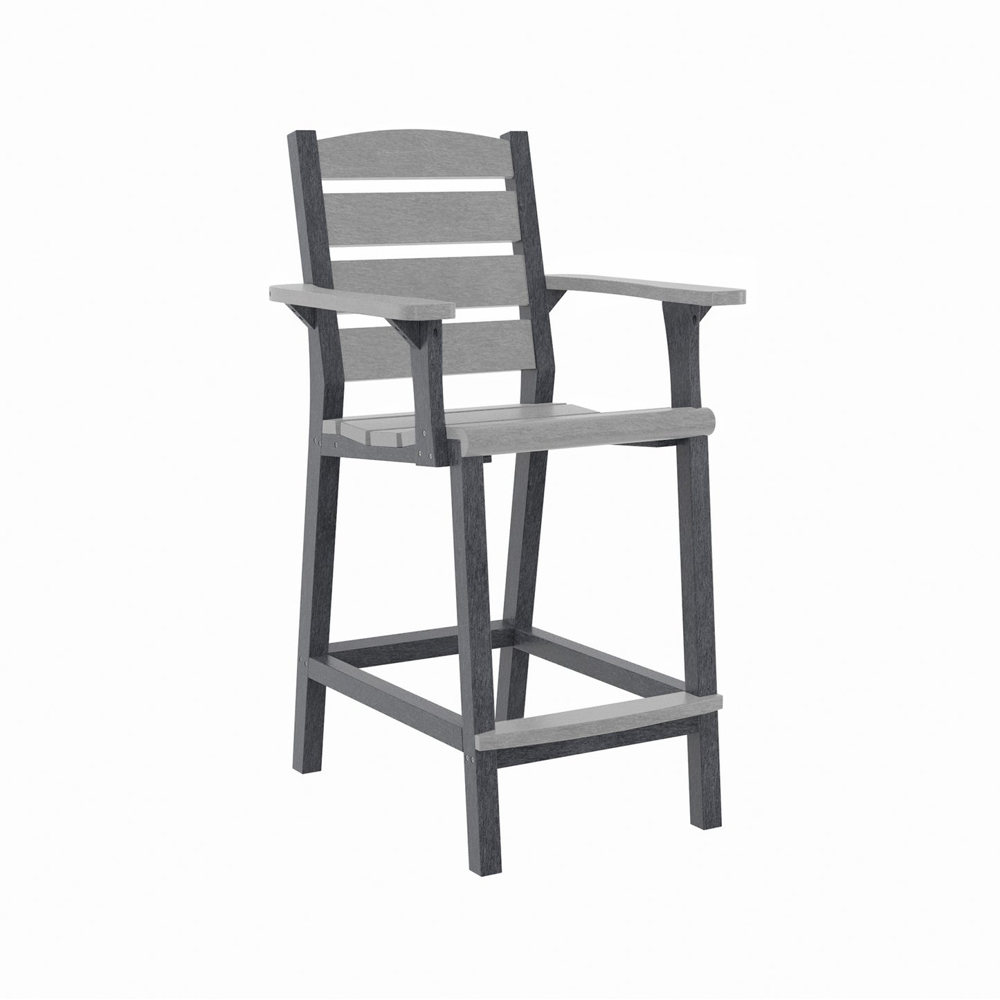 CR Plastics C313C Napa Counter Arm Chair