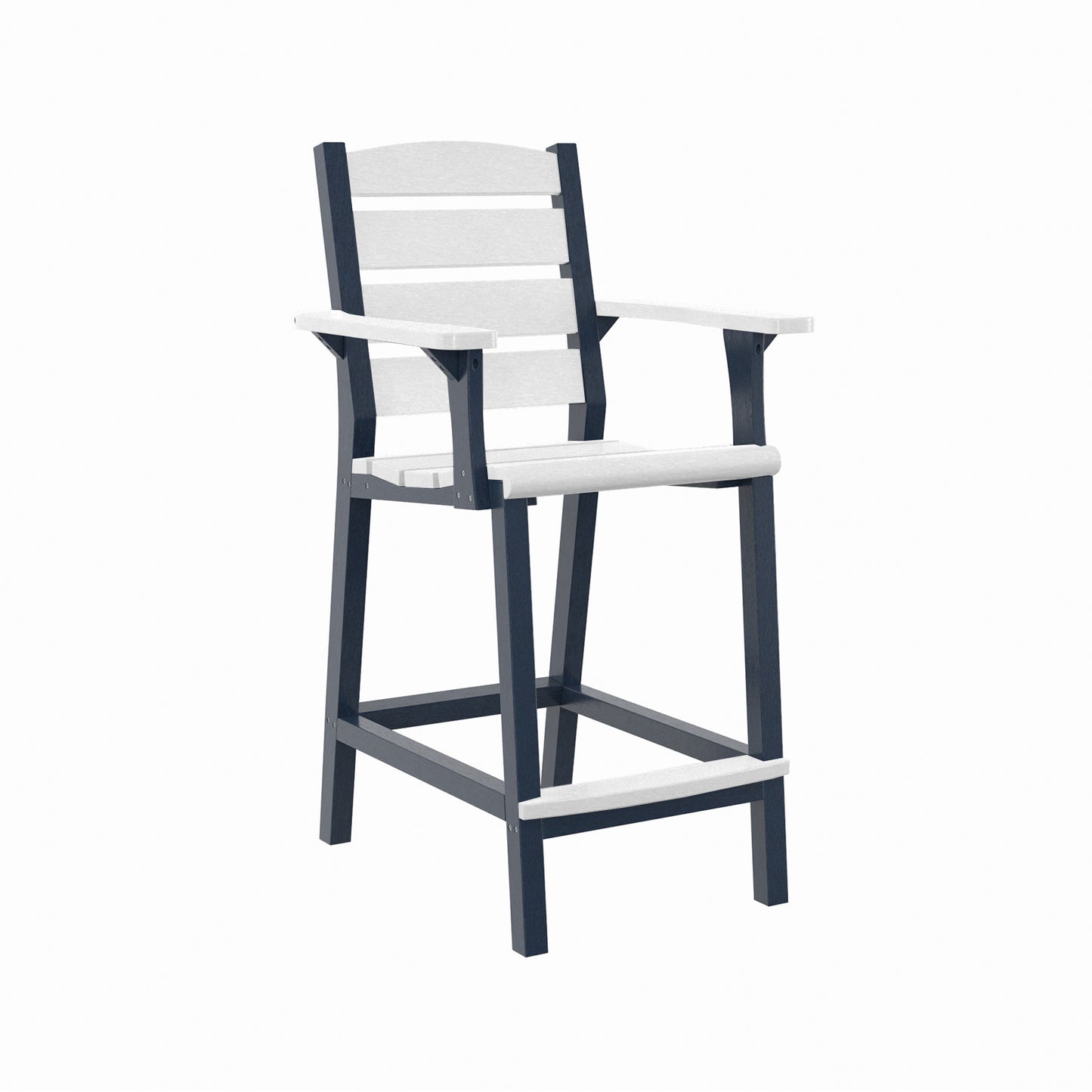 CR Plastics C313C Napa Counter Arm Chair