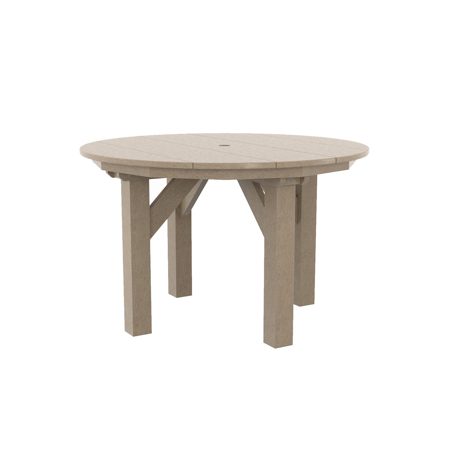 CR Plastics T05 48" Round Dining Table