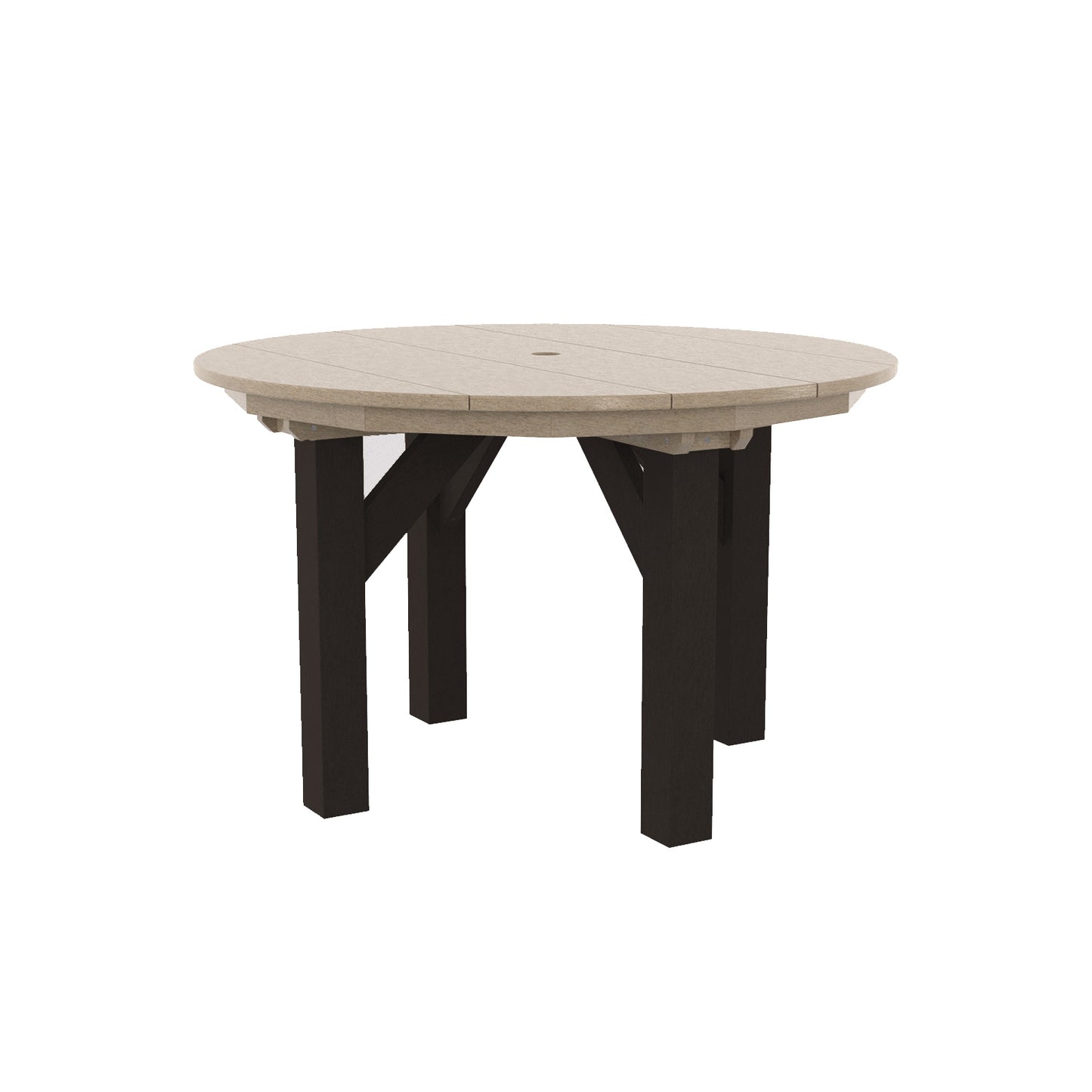 CR Plastics T05 48" Round Dining Table