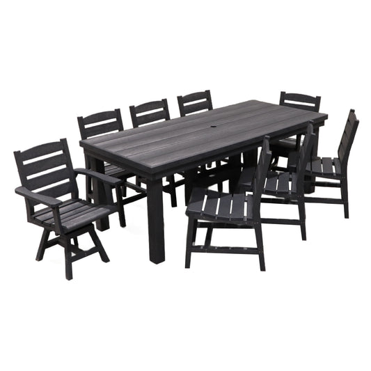 CR Plastics 84" Napa Dining Set