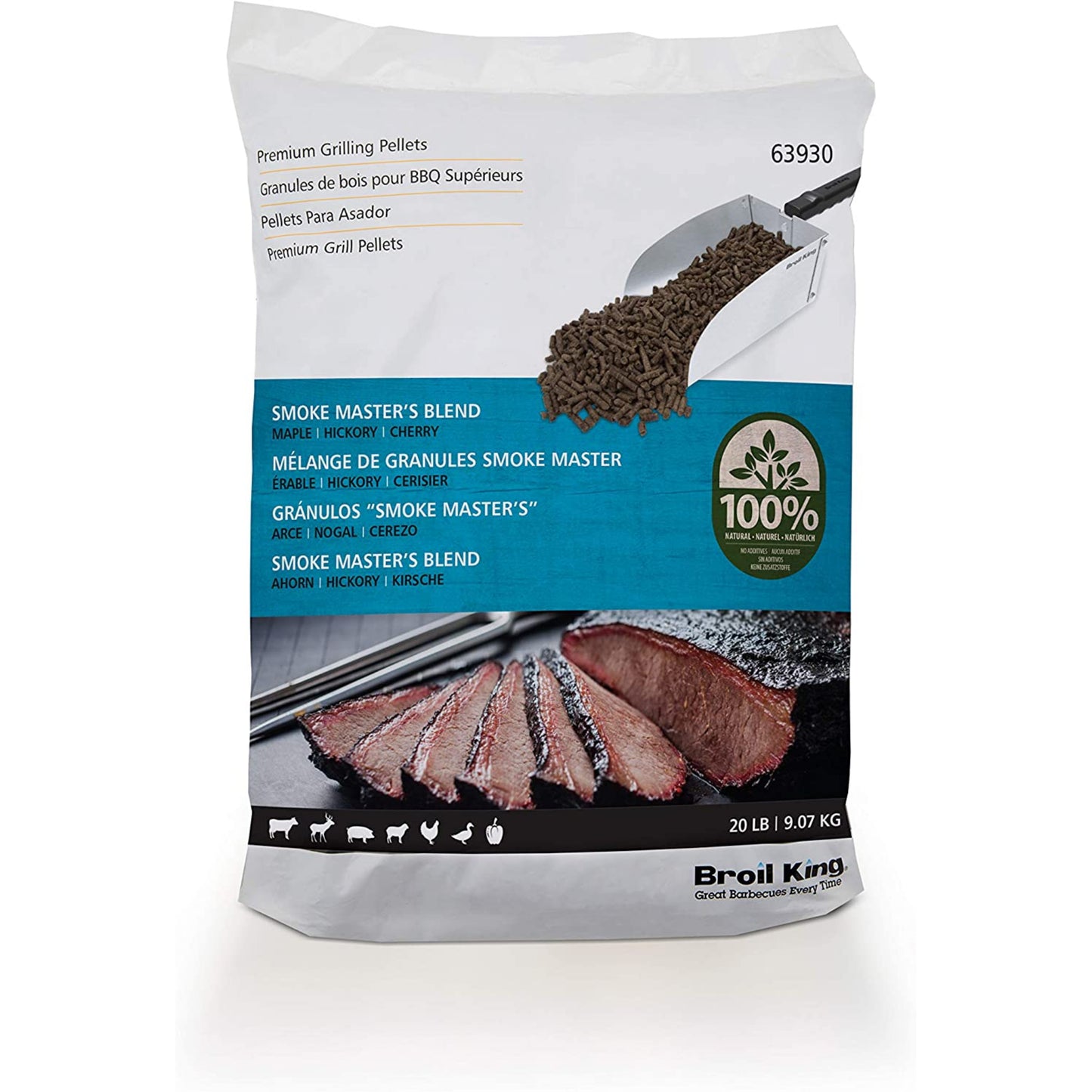 Broil King Smoke Master's Blend Pellets - 20 lb