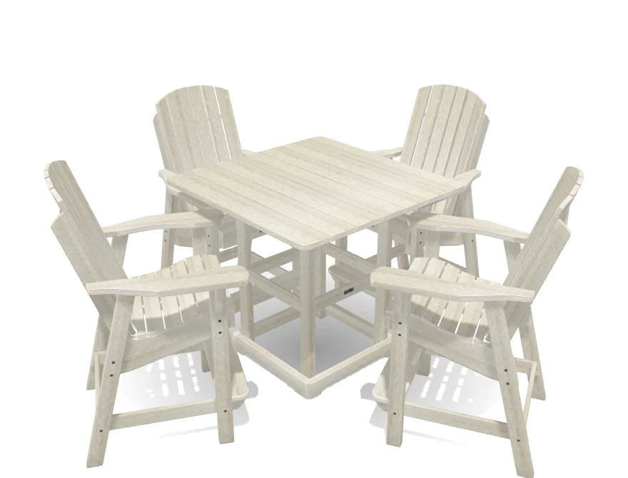 Krahn Bistro Set with 4 Chairs