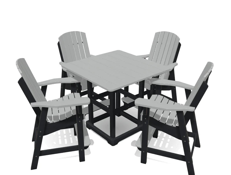 Krahn Bistro Set with 4 Chairs