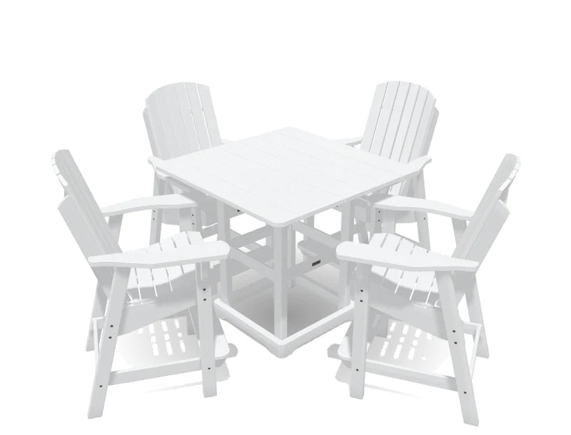 Krahn Bistro Set with 4 Chairs