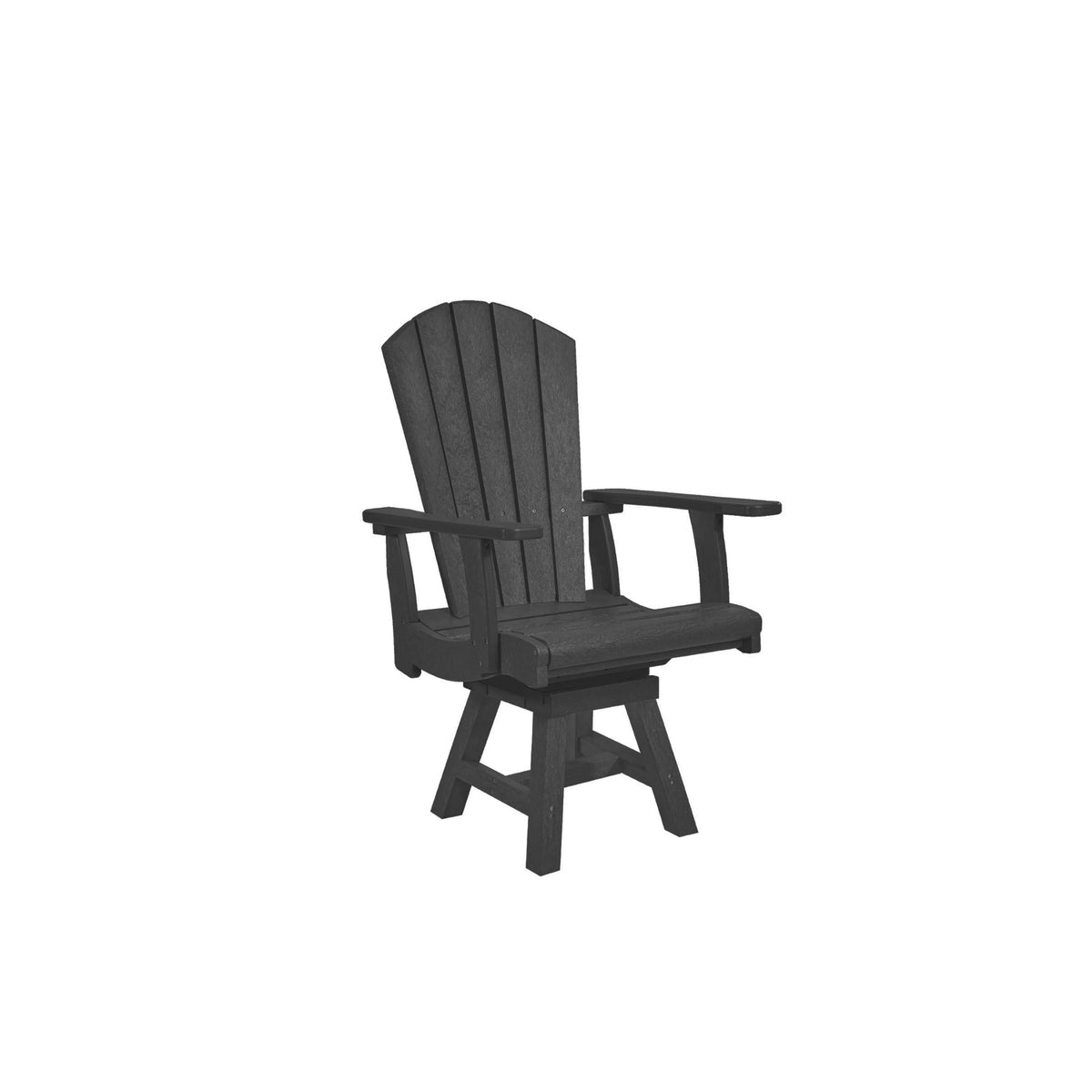 North Haven by CR Plastics C15 Swivel Dining Arm Chair