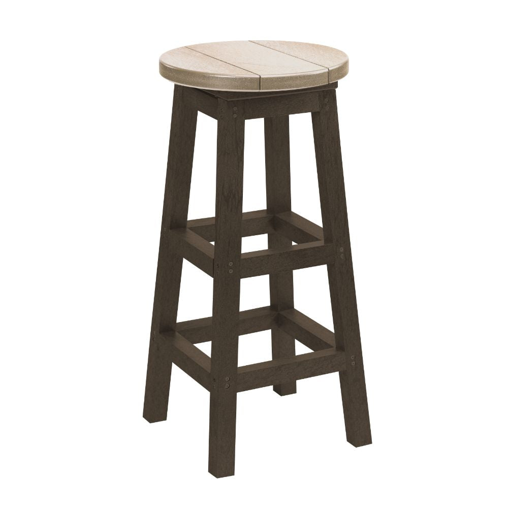 CR Plastics C23 Swivel Bar Stool