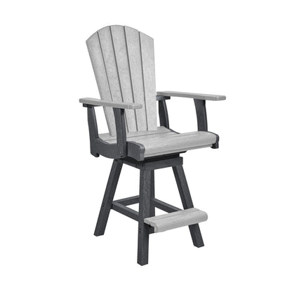 North Haven by CR Plastics C25 Swivel Pub Arm Chair