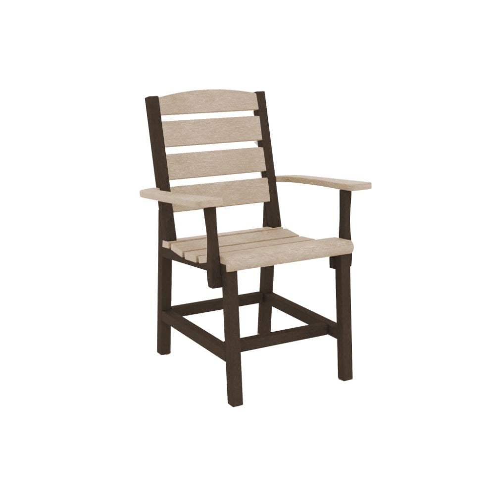 CR Plastics C303 Napa Dining Arm Chair