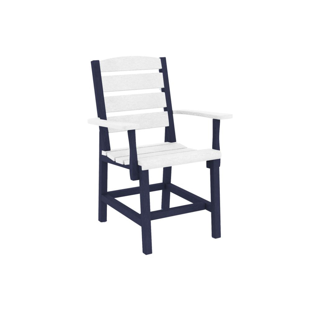 CR Plastics C303 Napa Dining Arm Chair