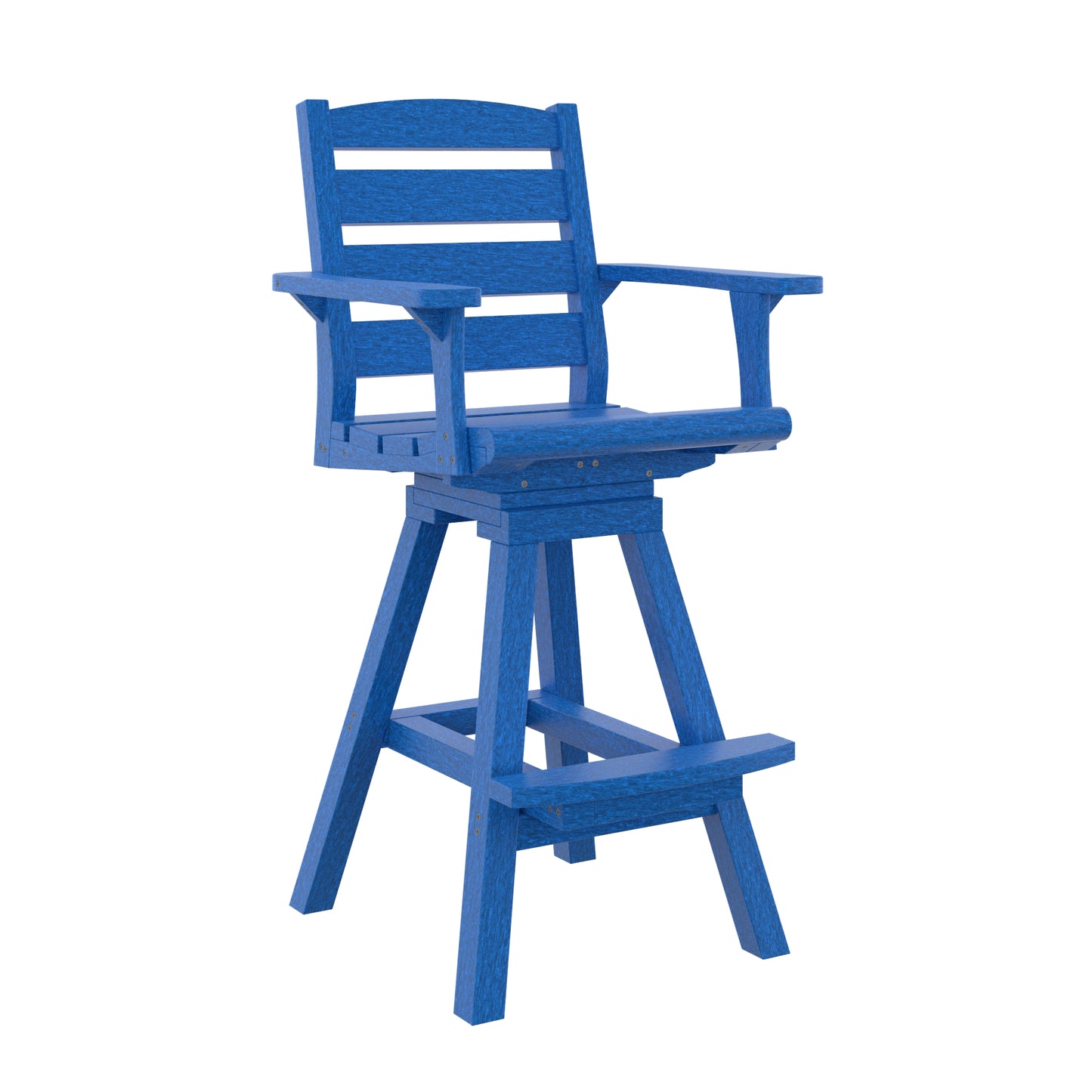 CR Plastics C312 Napa Swivel Pub Arm Chair