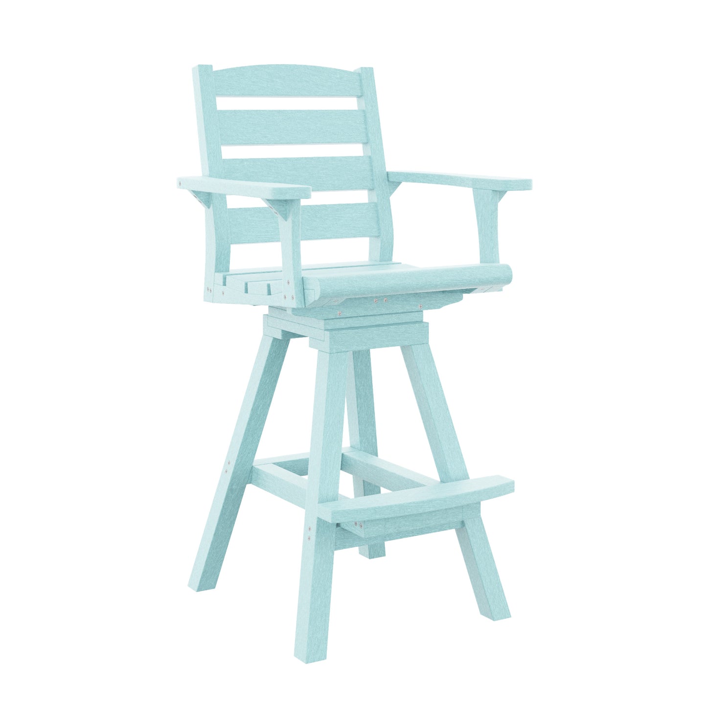 CR Plastics C312 Napa Swivel Pub Arm Chair