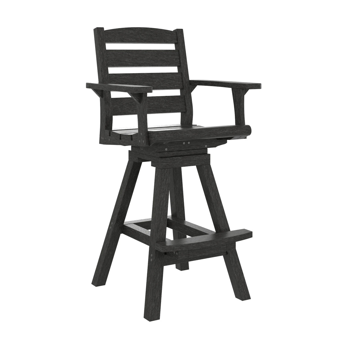 North Haven by CR Plastics C312 Napa Swivel Pub Arm Chair