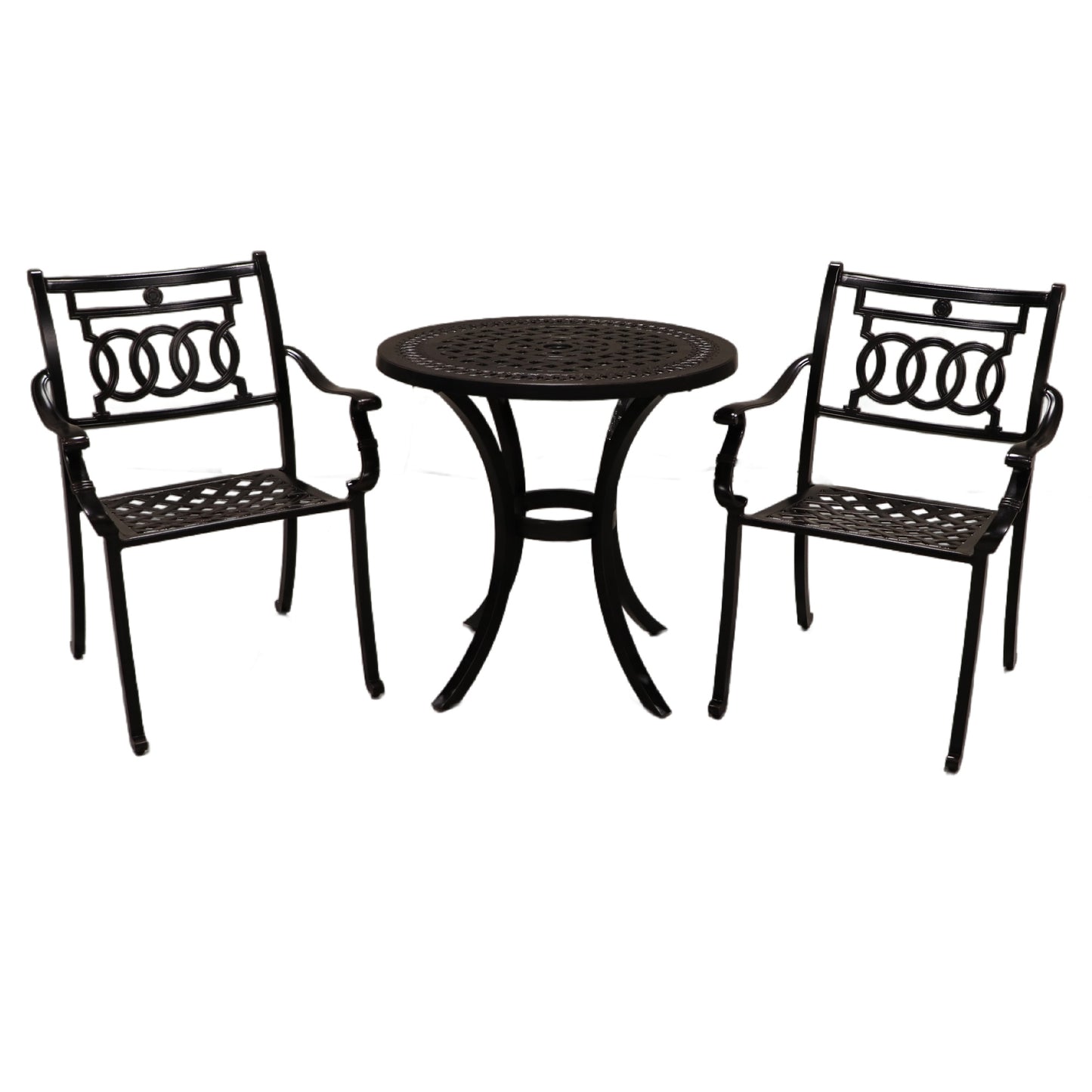Cabana Coast 30" Pure Table with Verona Dining Chairs Set