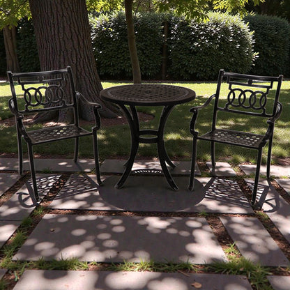 Cabana Coast 30" Pure Table with Verona Dining Chairs Set