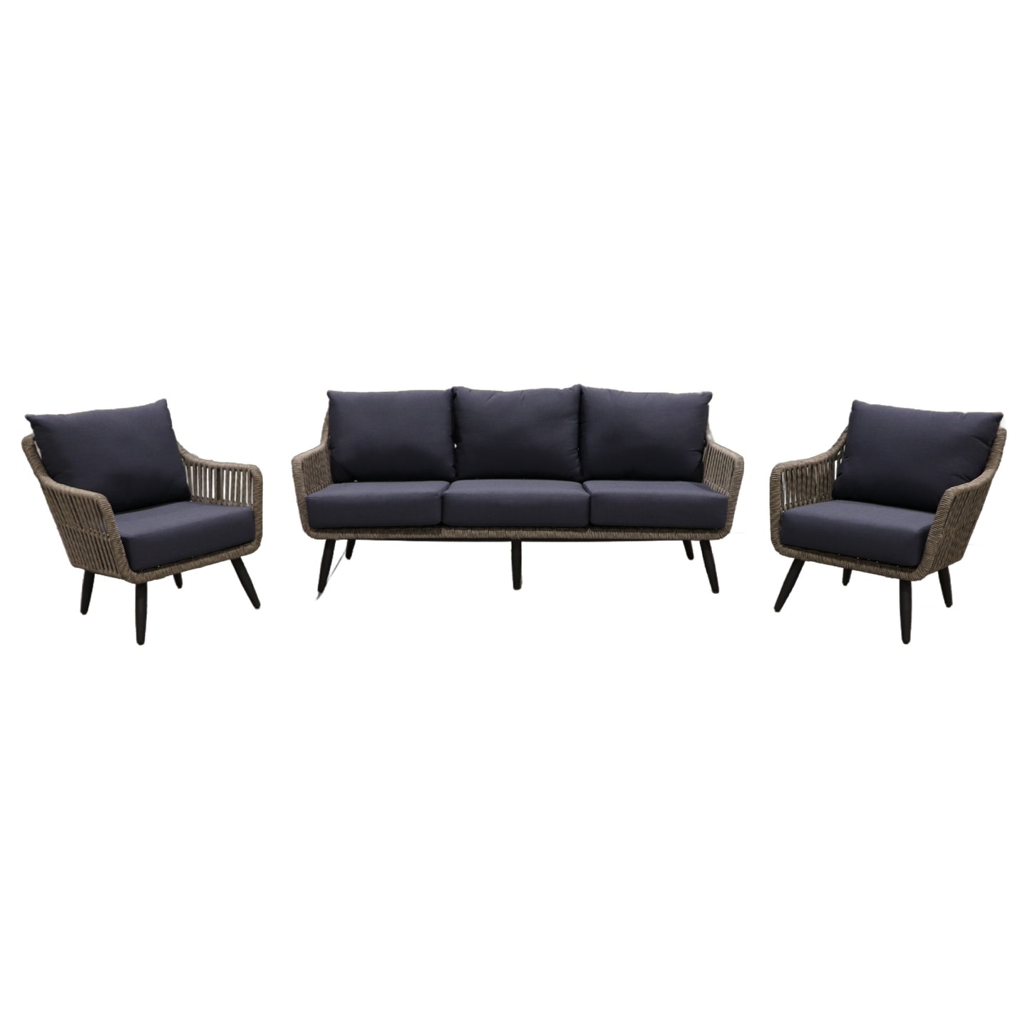 Cabana Coast Grace Sofa and Chairs Set