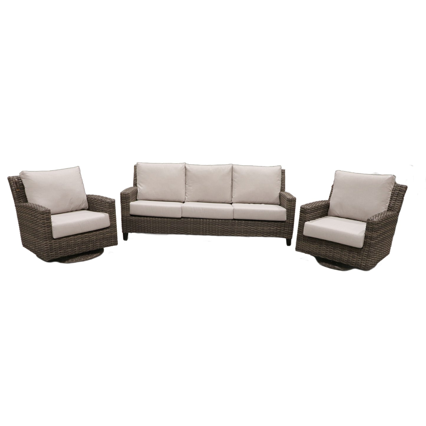 Cabana Coast Sedona Sofa with Swivels Set