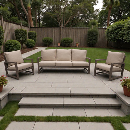 Cabana Coast Venice Sofa and Chairs Set