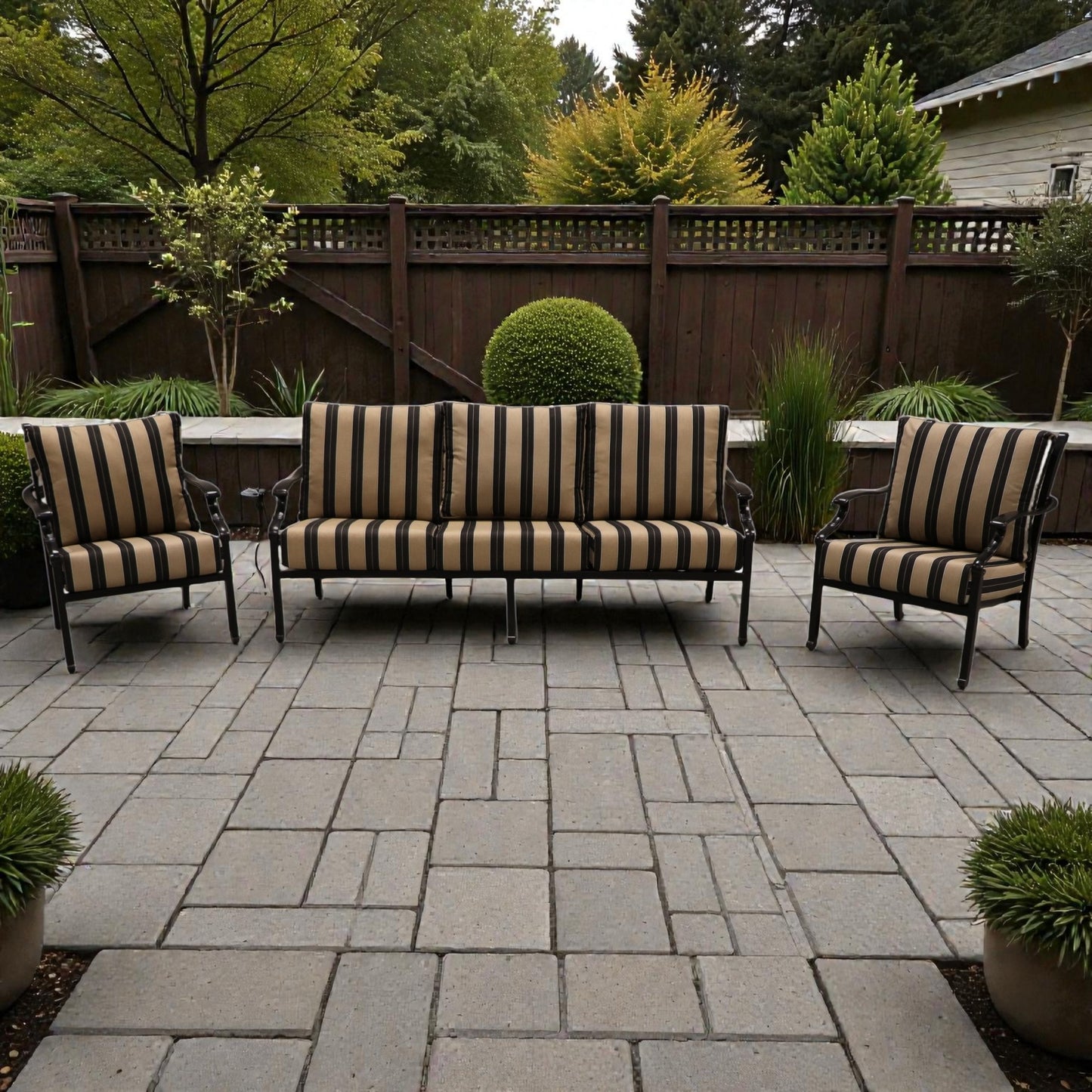 Cabana Coast Verona Sofa and Chairs Set