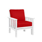 CR Plastics Stratford Club Chair with Cushions