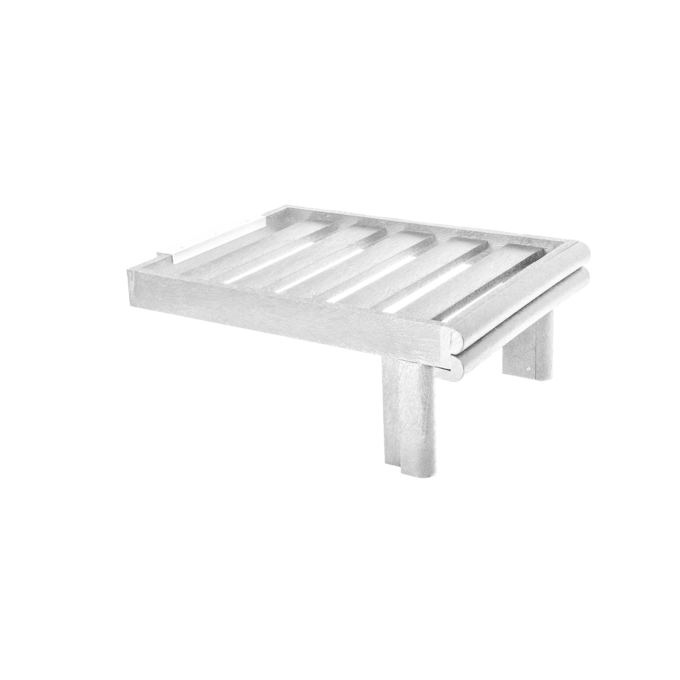 CR Plastics Stratford Chaise Extension with Cushions Sun Country