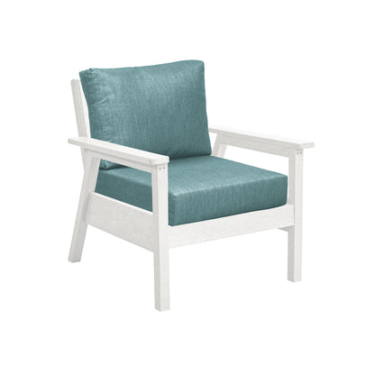 CR Plastics Tofino Club Chair with Cushions