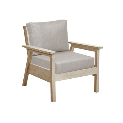 CR Plastics Tofino Club Chair with Cushions