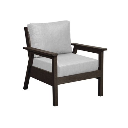 CR Plastics Tofino Club Chair with Cushions