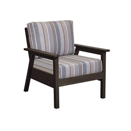 CR Plastics Tofino Club Chair with Cushions