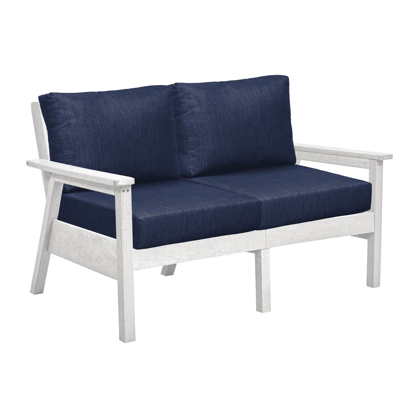 CR Plastics Tofino Loveseat with Cushions