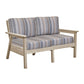 CR Plastics Tofino Loveseat with Cushions