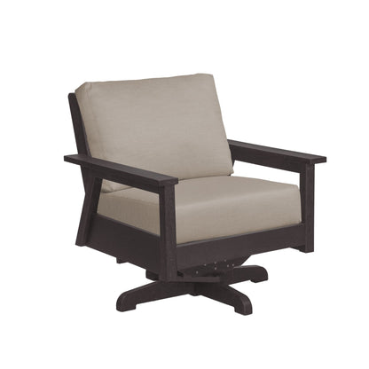 CR Plastics Tofino Swivel with Cushion