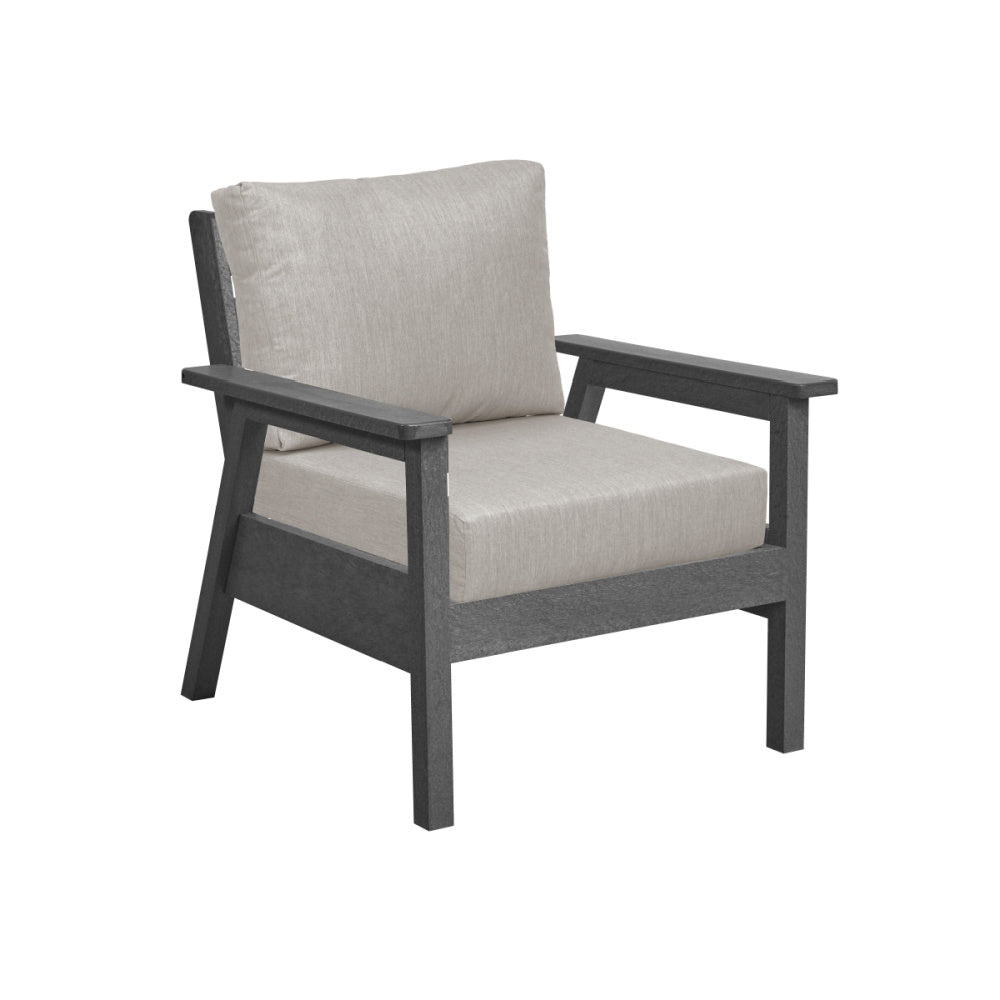 CR Plastics Tofino Club Chair with Cushions